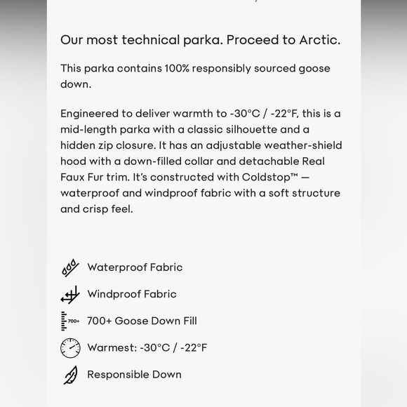 TNA The Powder Parka - Picture 7 of 8